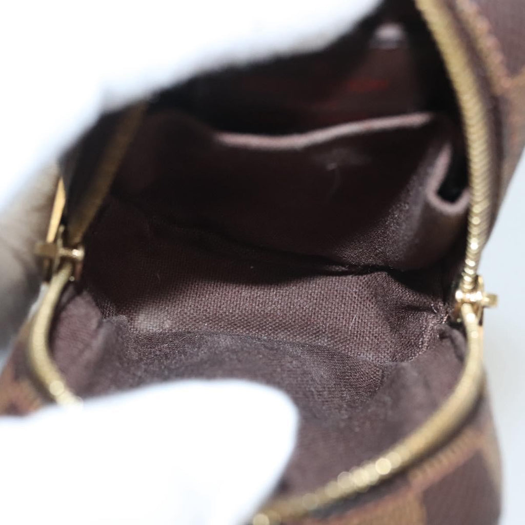 Louis Vuitton Etui Okapi Camera Case Damier Brown Canvas Bag (Pre-Owned)