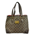 Louis Vuitton Hampstead Handbag Damier Brown Canvas Tote Bag Bag (Pre-Owned)