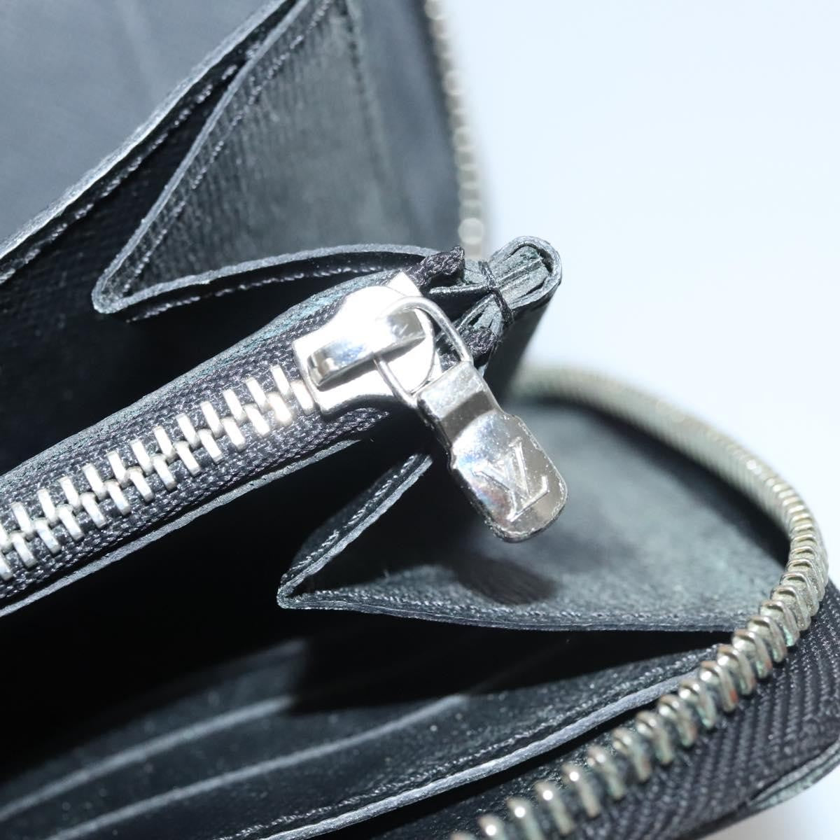 Louis Vuitton Zippy Organizer Epi Leather Black Leather Wallets Accessory (Pre-Owned)