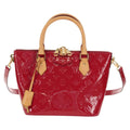 Louis Vuitton Montebello Handbag Monogram Vernis Pink Patent_Leather Handbag (Pre-Owned)