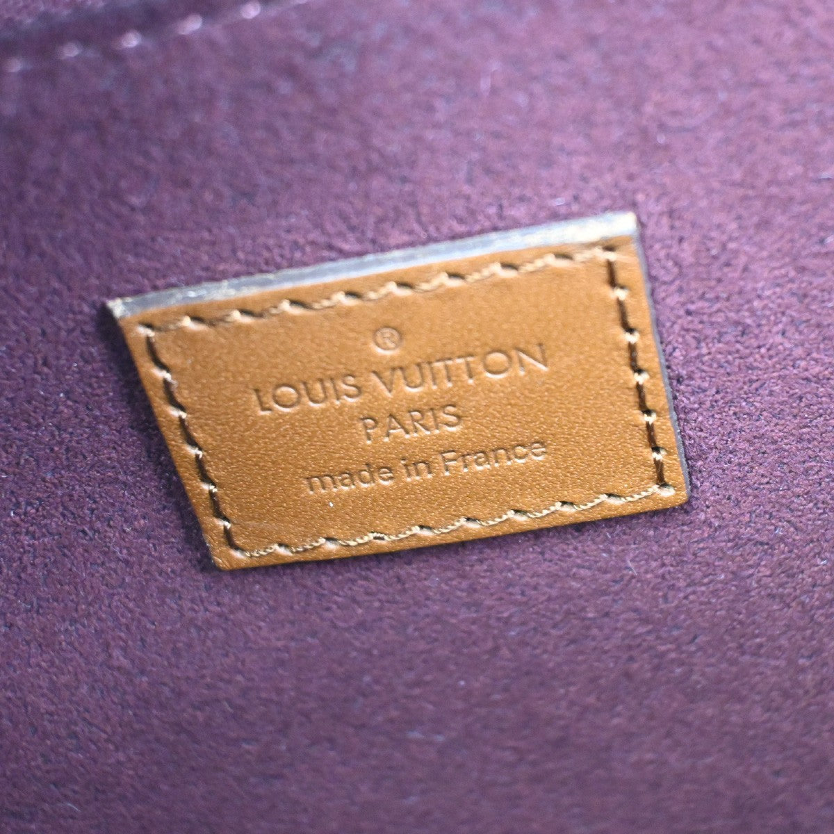 Louis Vuitton Greenwich Bag Damier Brown Leather Handbag (Pre-Owned)