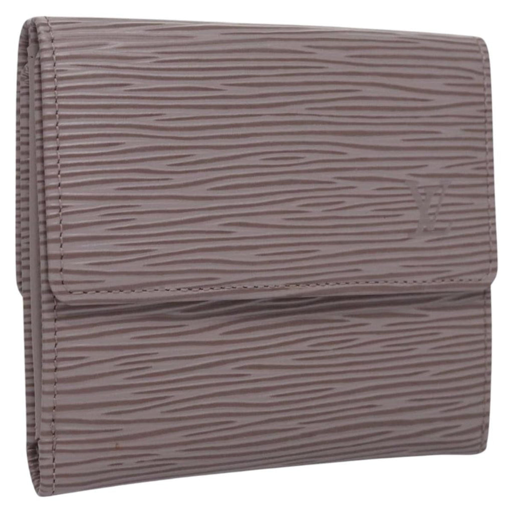Louis Vuitton Elise Wallet Epi Leather Purple Leather Wallets Accessory (Pre-Owned)