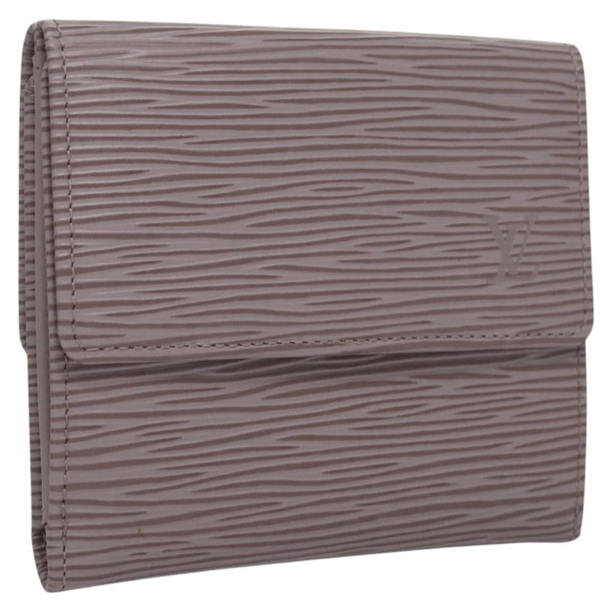 Louis Vuitton Elise Wallet Epi Leather Purple Leather Wallets Accessory (Pre-Owned)