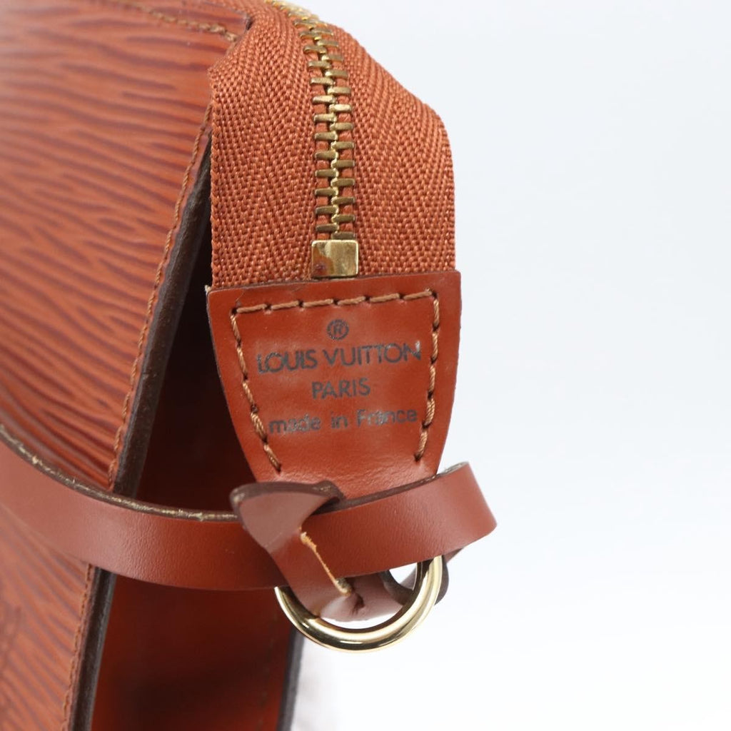 Louis Vuitton Pochette Accessoires Epi Leather Brown Leather Clutche & Pouche Bag (Pre-Owned)