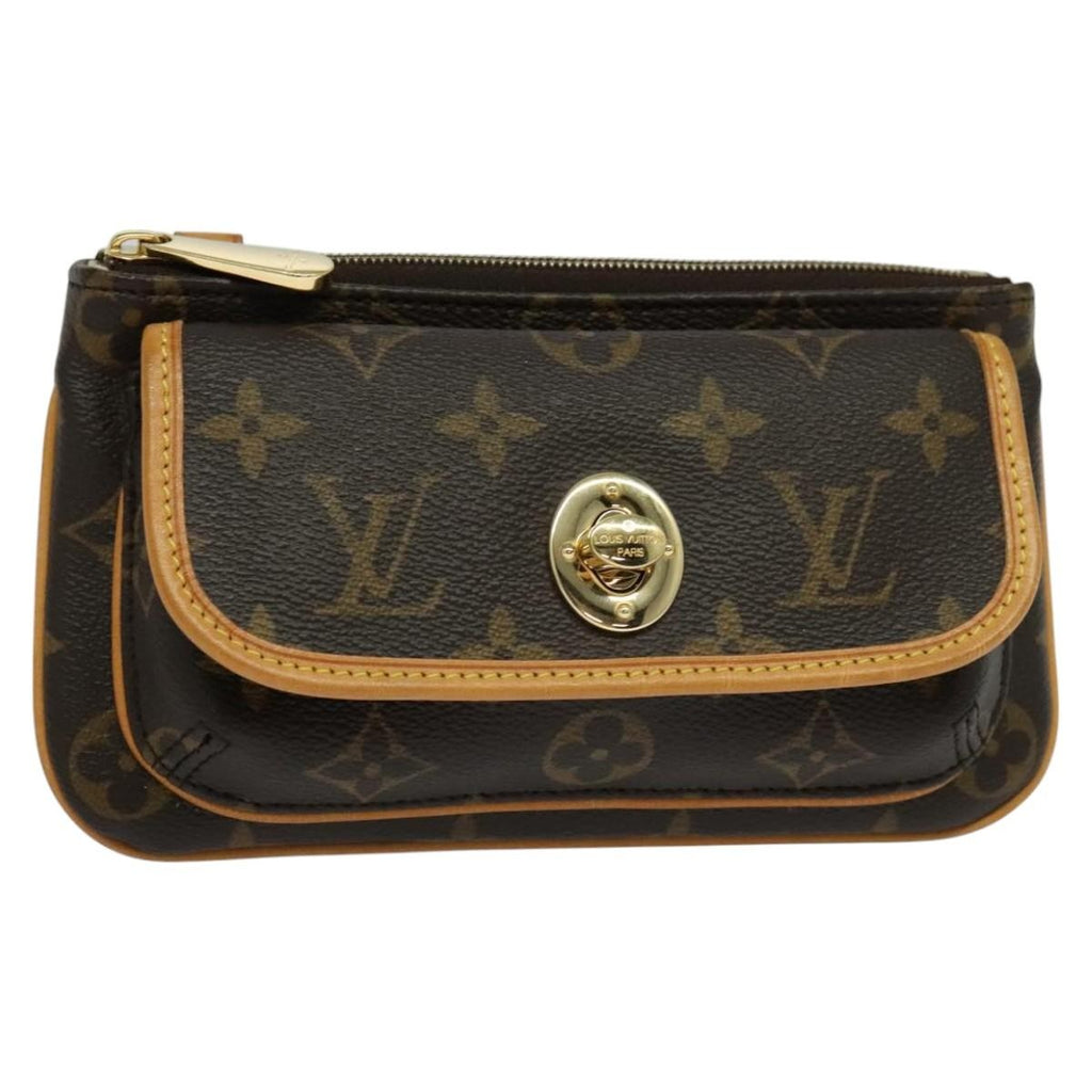 Louis Vuitton Tikal Wristlet Pochette Monogram Canvas Brown Canvas Bag (Pre-Owned)
