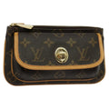 Louis Vuitton Tikal Wristlet Pochette Monogram Canvas Brown Canvas Bag (Pre-Owned)