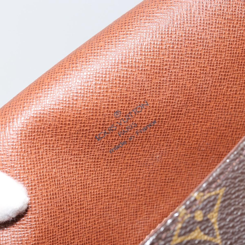 Louis Vuitton Musette Handbag Monogram Canvas Brown Canvas Shoulder Bag Bag (Pre-Owned)