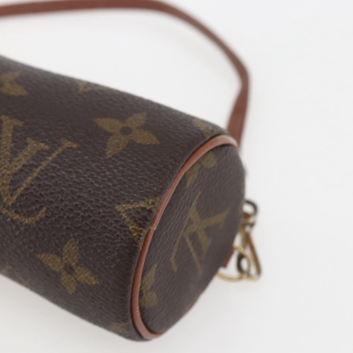 Louis Vuitton Papillon Pochette Monogram Canvas Brown Canvas Clutche & Pouche Bag (Pre-Owned)