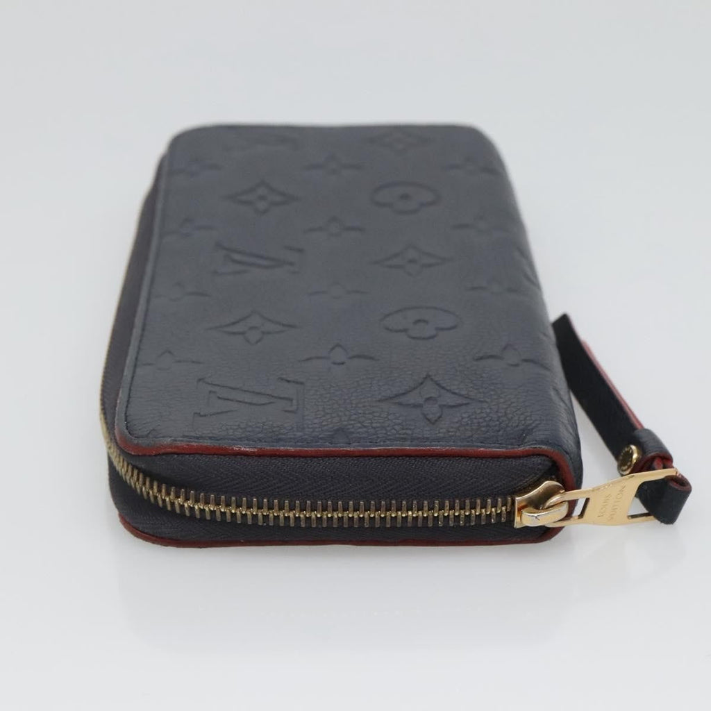 Louis Vuitton Portefeuille Zippy Monogramme Empreinte Monogramme Empreinte Navy Leather Wallets Accessory (Pre-Owned)
