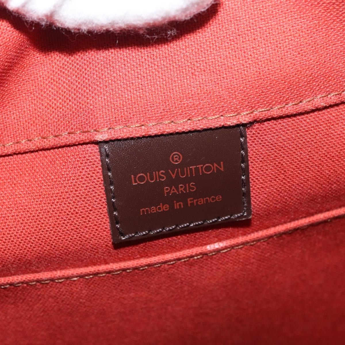 Louis Vuitton Bastille Bag Damier Brown Canvas Shoulder Bag Bag (Pre-Owned)
