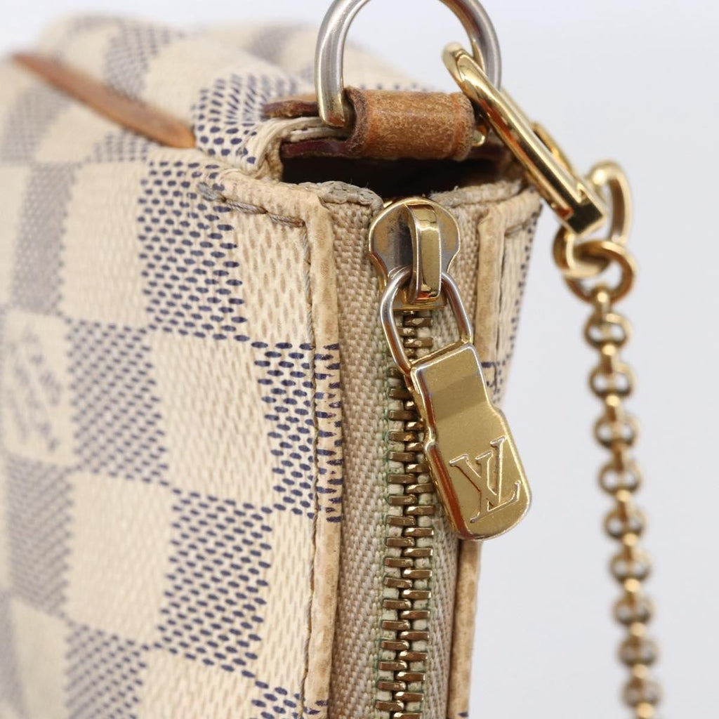 Louis Vuitton Eva Handbag Damier Beige Canvas Bag (Pre-Owned)