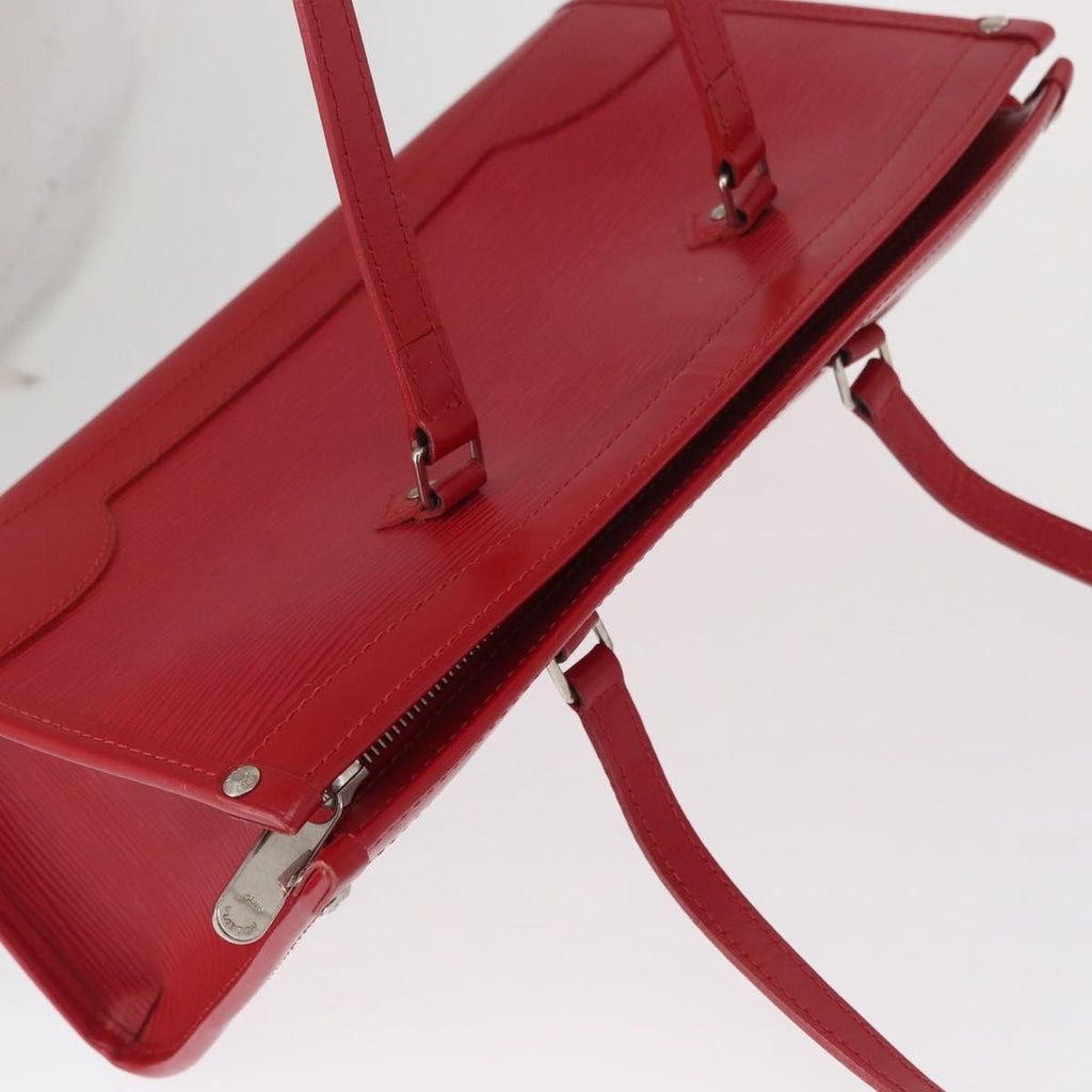 Louis Vuitton Madeleine Handbag Epi Leather Red Epi Leather Handbag (Pre-Owned)