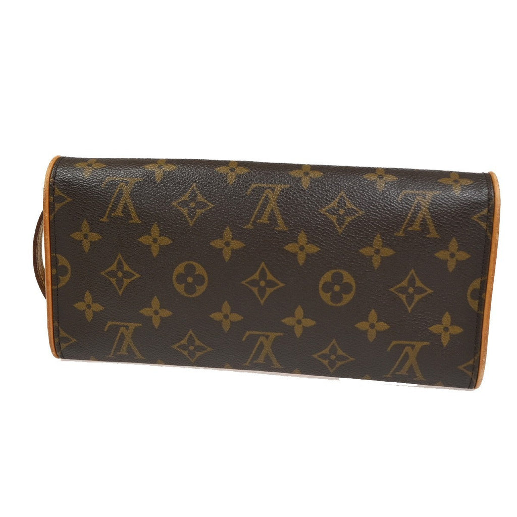 Louis Vuitton Twin Handbag Monogram Canvas Brown Canvas Clutche & Pouche Bag (Pre-Owned)