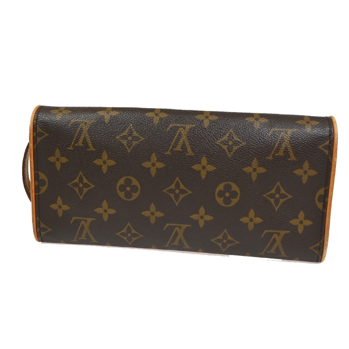 Louis Vuitton Twin Handbag Monogram Canvas Brown Canvas Clutche & Pouche Bag (Pre-Owned)