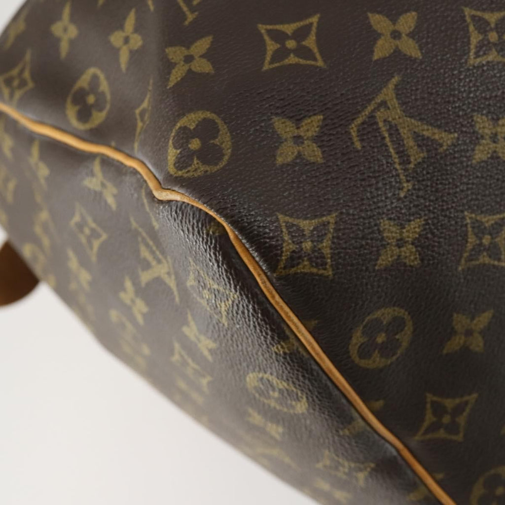 Louis Vuitton Keepall Bag Monogram Canvas Brown Canvas Travel Bag Bag (Pre-Owned)