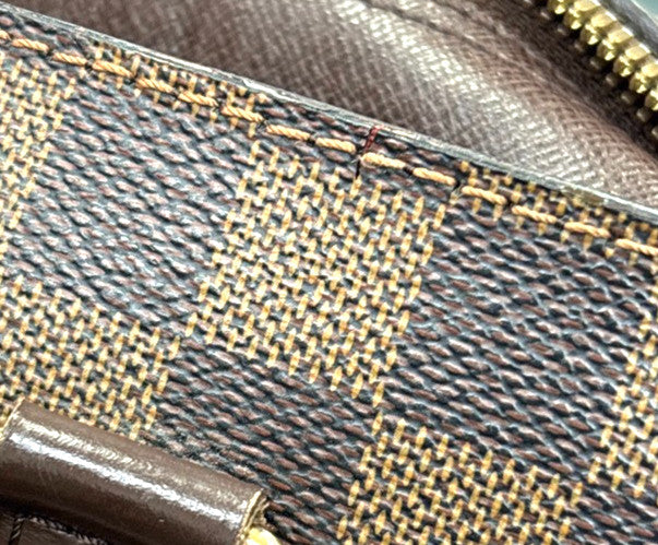 Louis Vuitton Triana Bag Damier Brown Canvas Handbag (Pre-Owned)