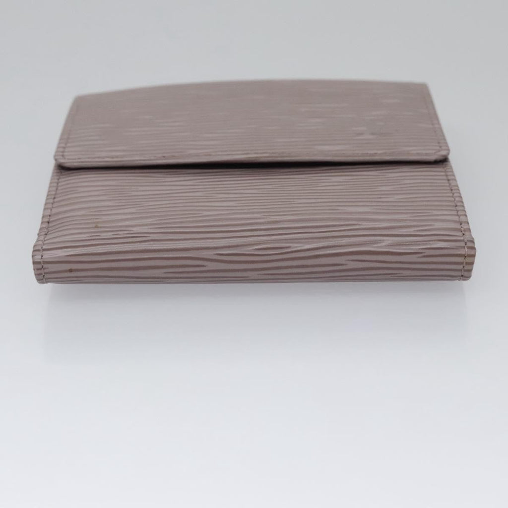 Louis Vuitton Elise Wallet Epi Leather Purple Leather Wallets Accessory (Pre-Owned)