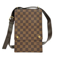 Louis Vuitton Portobello Messenger Damier Brown Canvas Shoulder Bag Bag (Pre-Owned)