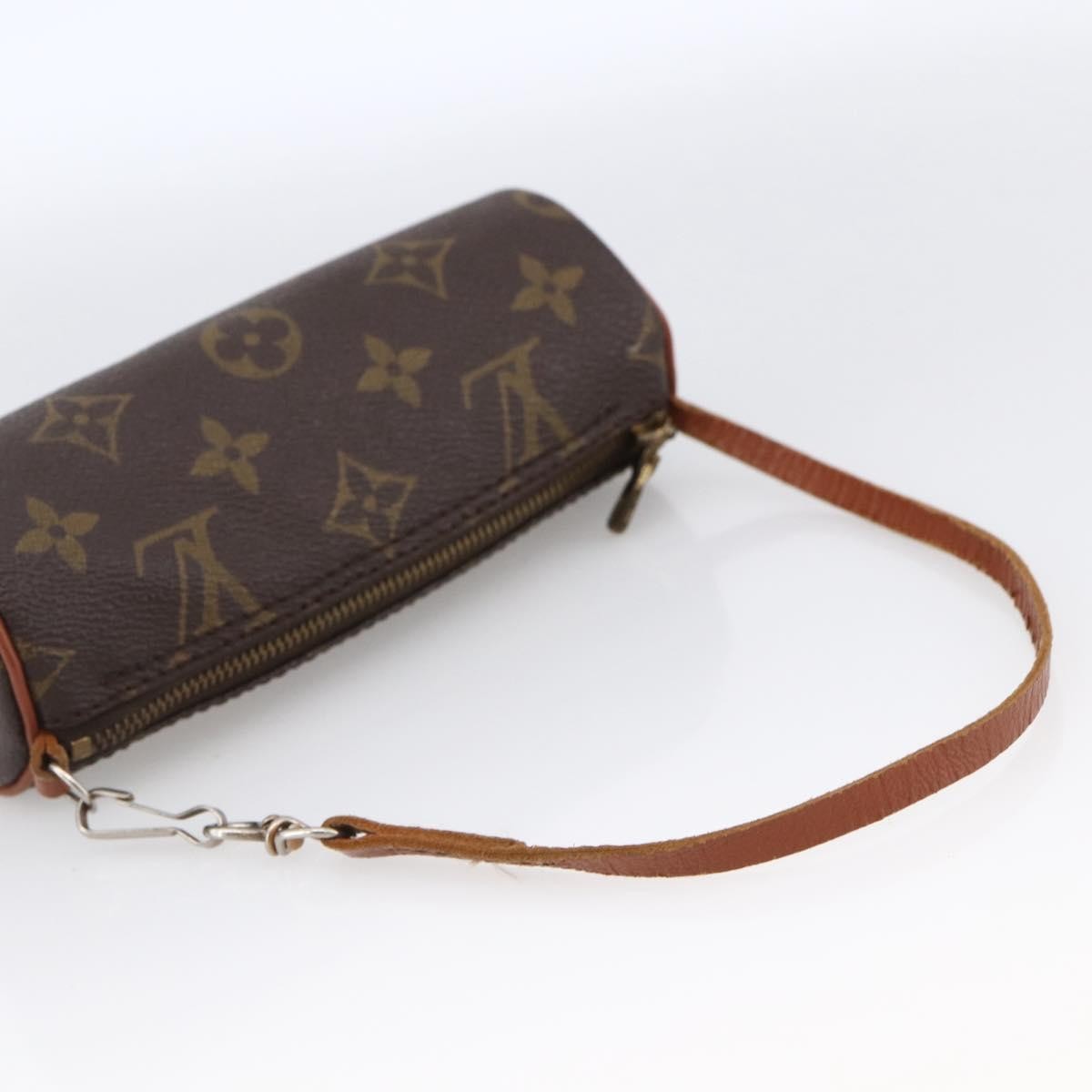 Louis Vuitton Papillon Pochette Monogram Canvas Brown Canvas Clutche & Pouche Bag (Pre-Owned)