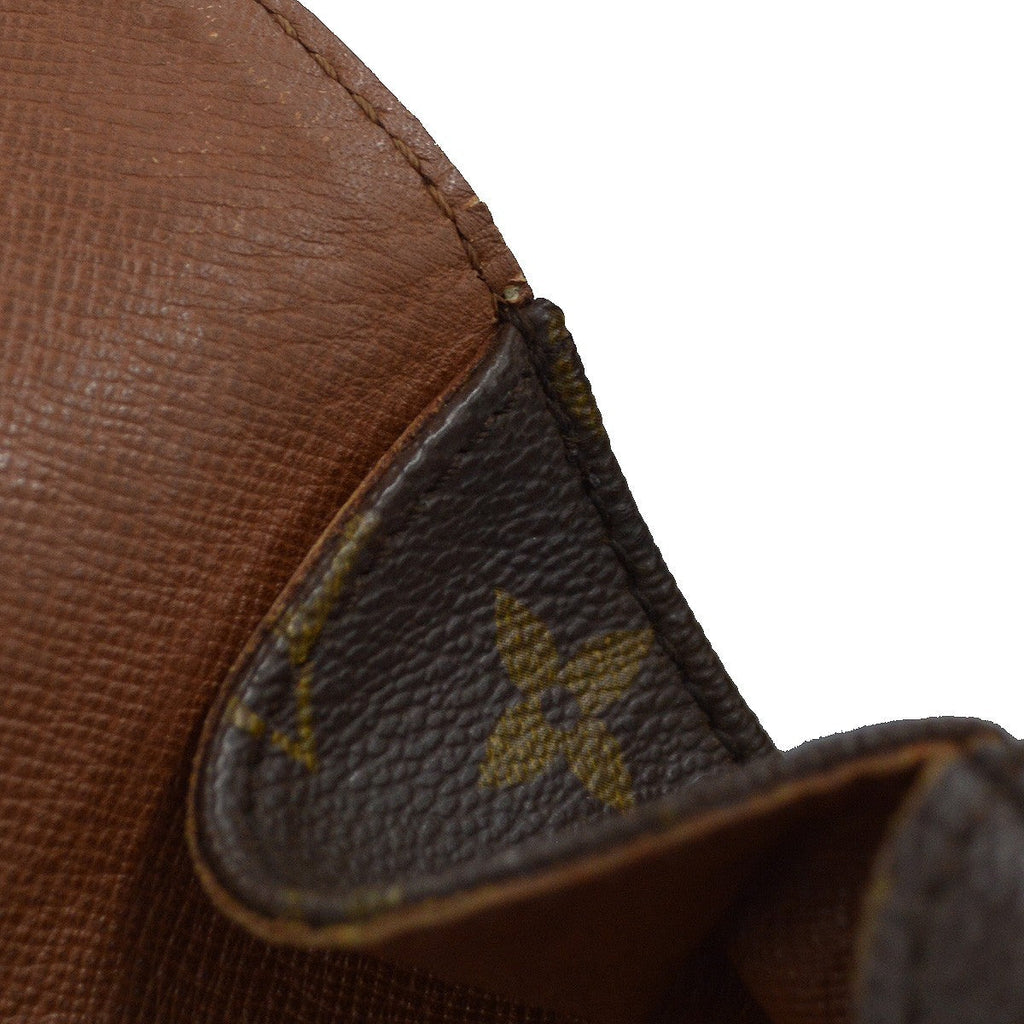 Louis Vuitton Cartouchiere Handbag Monogram Canvas Brown Canvas Shoulder Bag Bag (Pre-Owned)