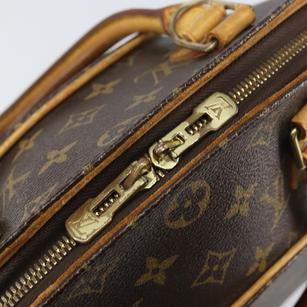 Louis Vuitton Ellipse Bag Monogram Canvas Brown Canvas Handbag (Pre-Owned)