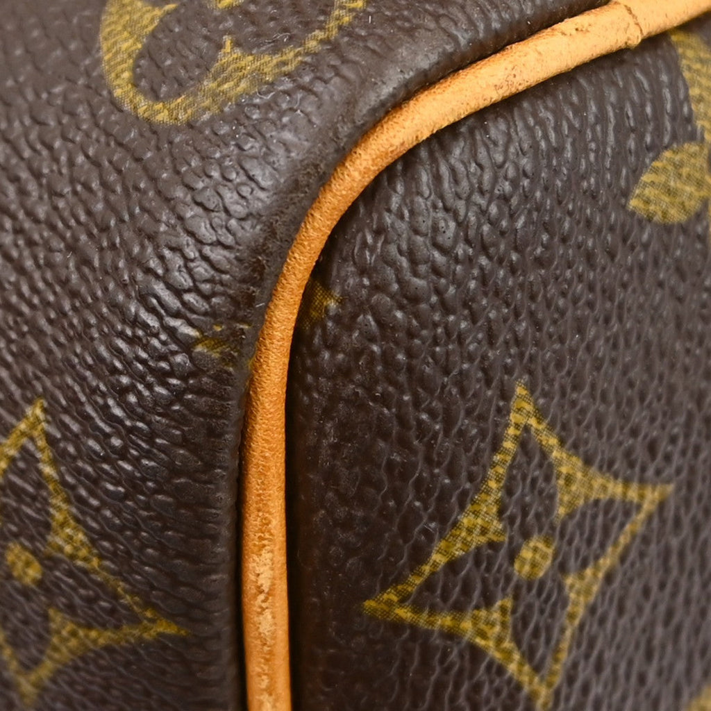 Louis Vuitton Keepall Bandouliere Bag Monogram Canvas Brown Canvas Travel Bag Bag (Pre-Owned)
