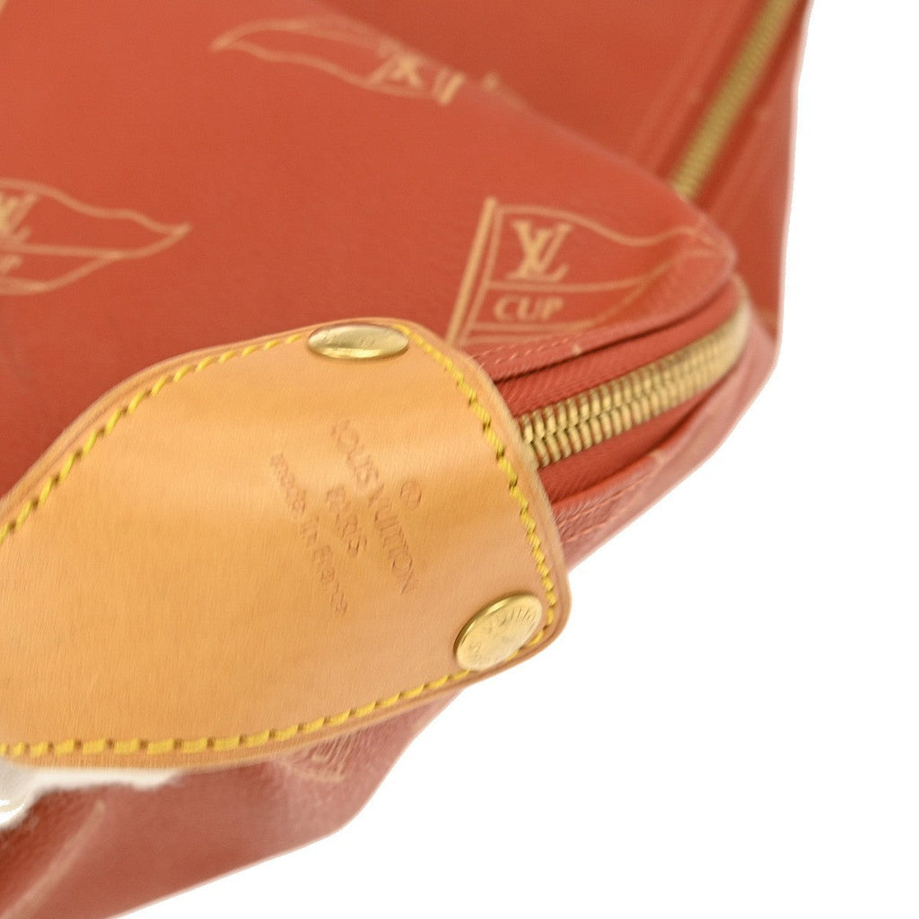 Louis Vuitton Cup Garment Cover Coated Canvas Red Canvas Travel Bag Bag (Pre-Owned)