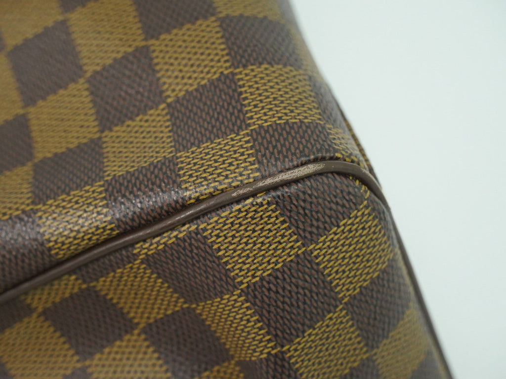 Louis Vuitton Trevi Handbag Damier Brown Canvas Handbag (Pre-Owned)