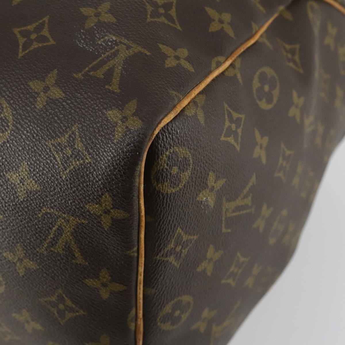 Louis Vuitton Keepall Bag Monogram Canvas Brown Canvas Travel Bag Bag (Pre-Owned)