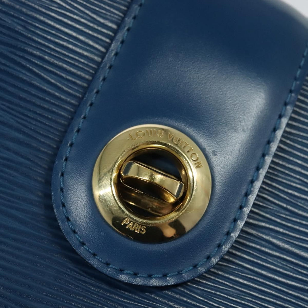 Louis Vuitton Cluny Shoulder Bag Epi Leather Blue Leather Shoulder Bag Bag (Pre-Owned)