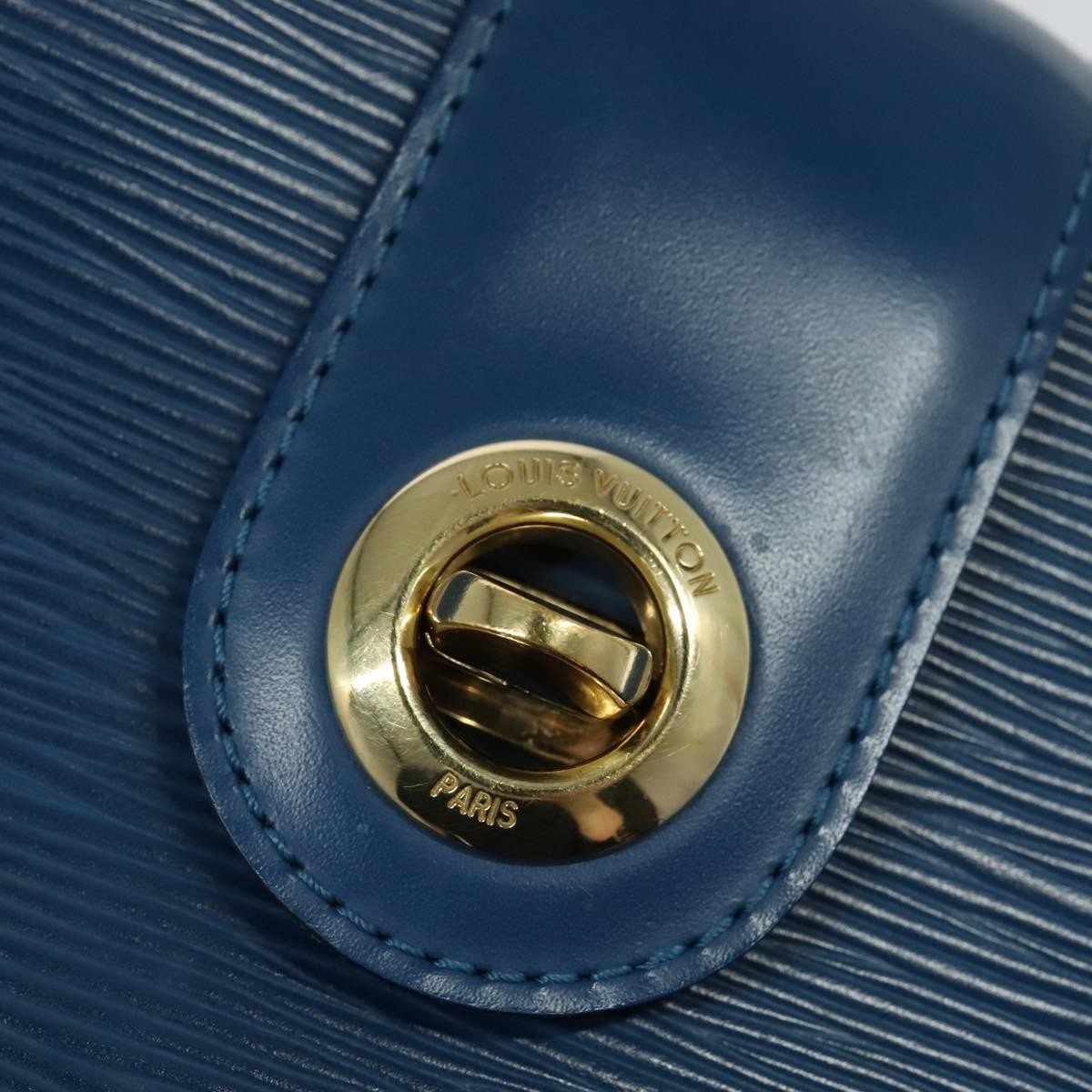 Louis Vuitton Cluny Shoulder Bag Epi Leather Blue Leather Shoulder Bag Bag (Pre-Owned)