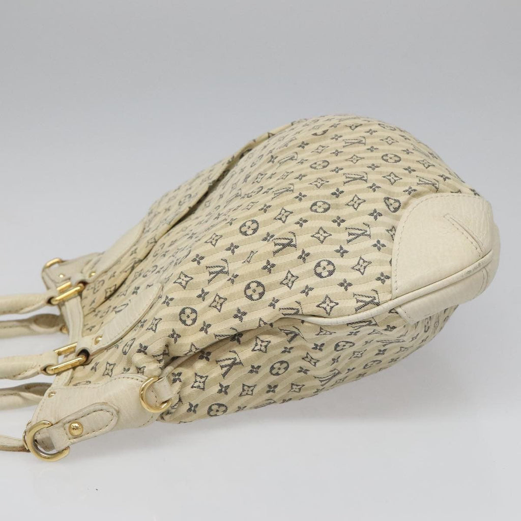 Louis Vuitton Marina Handbag Mini Lin Croisette Beige Canvas Bag (Pre-Owned)