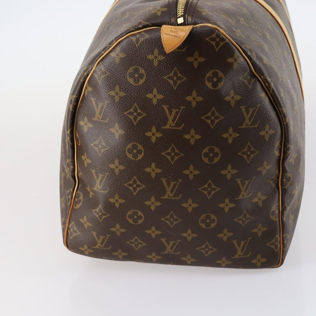 Louis Vuitton Keepall Bandouliere Bag Monogram Canvas Brown Canvas Bag (Pre-Owned)