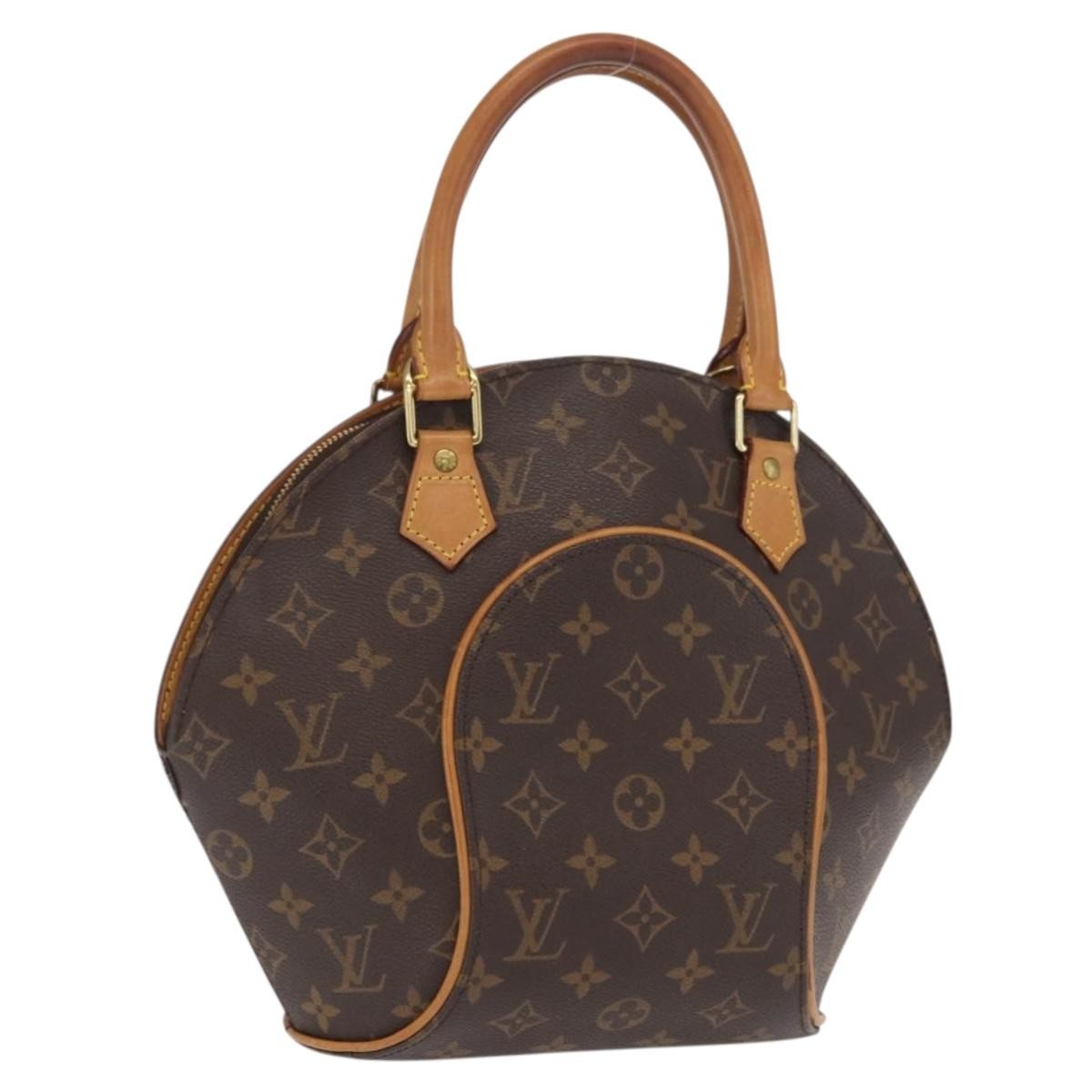 Louis Vuitton Ellipse Bag Monogram Canvas Brown Canvas Handbag (Pre-Owned)
