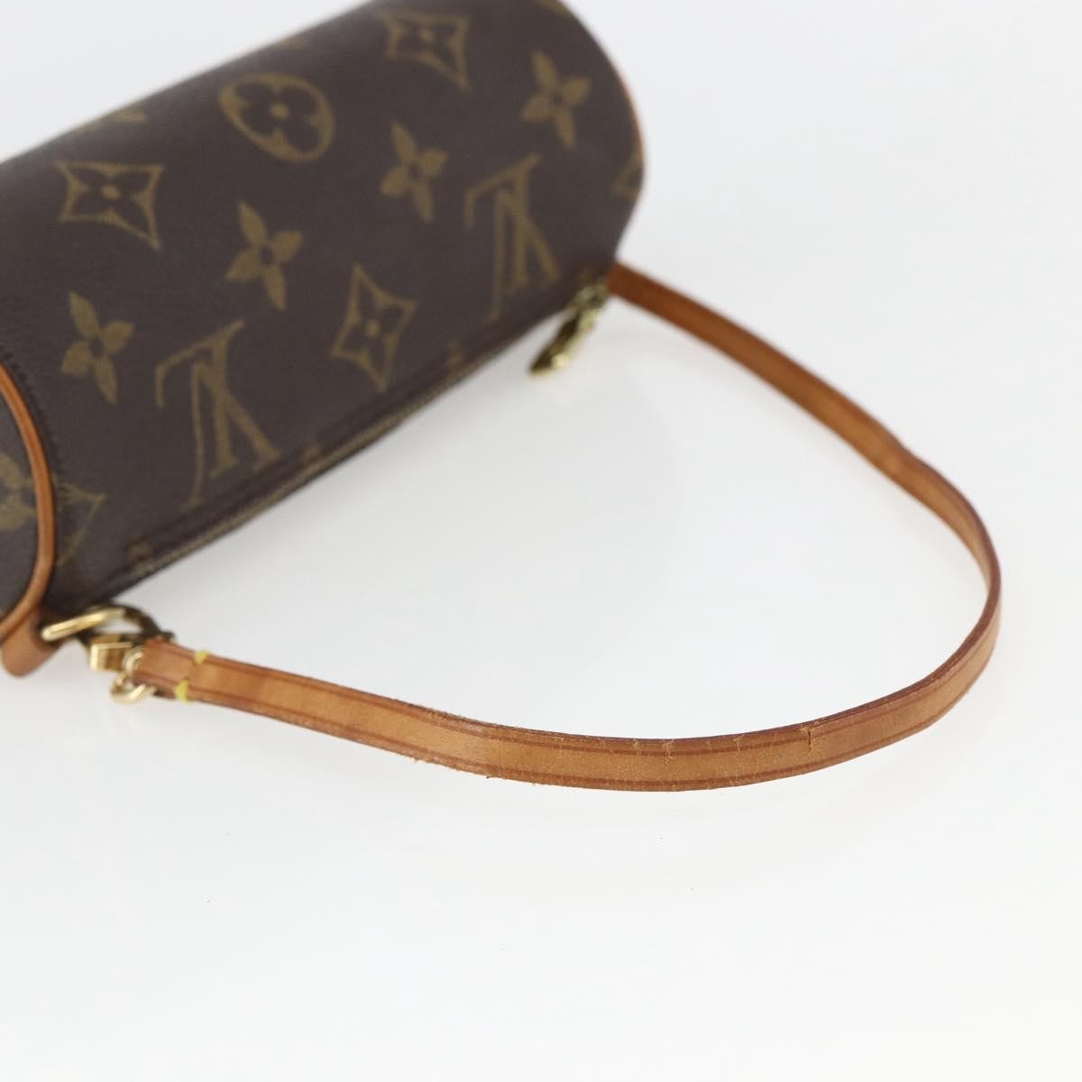 Louis Vuitton Papillon Pochette Monogram Canvas Brown Canvas Clutche & Pouche Bag (Pre-Owned)