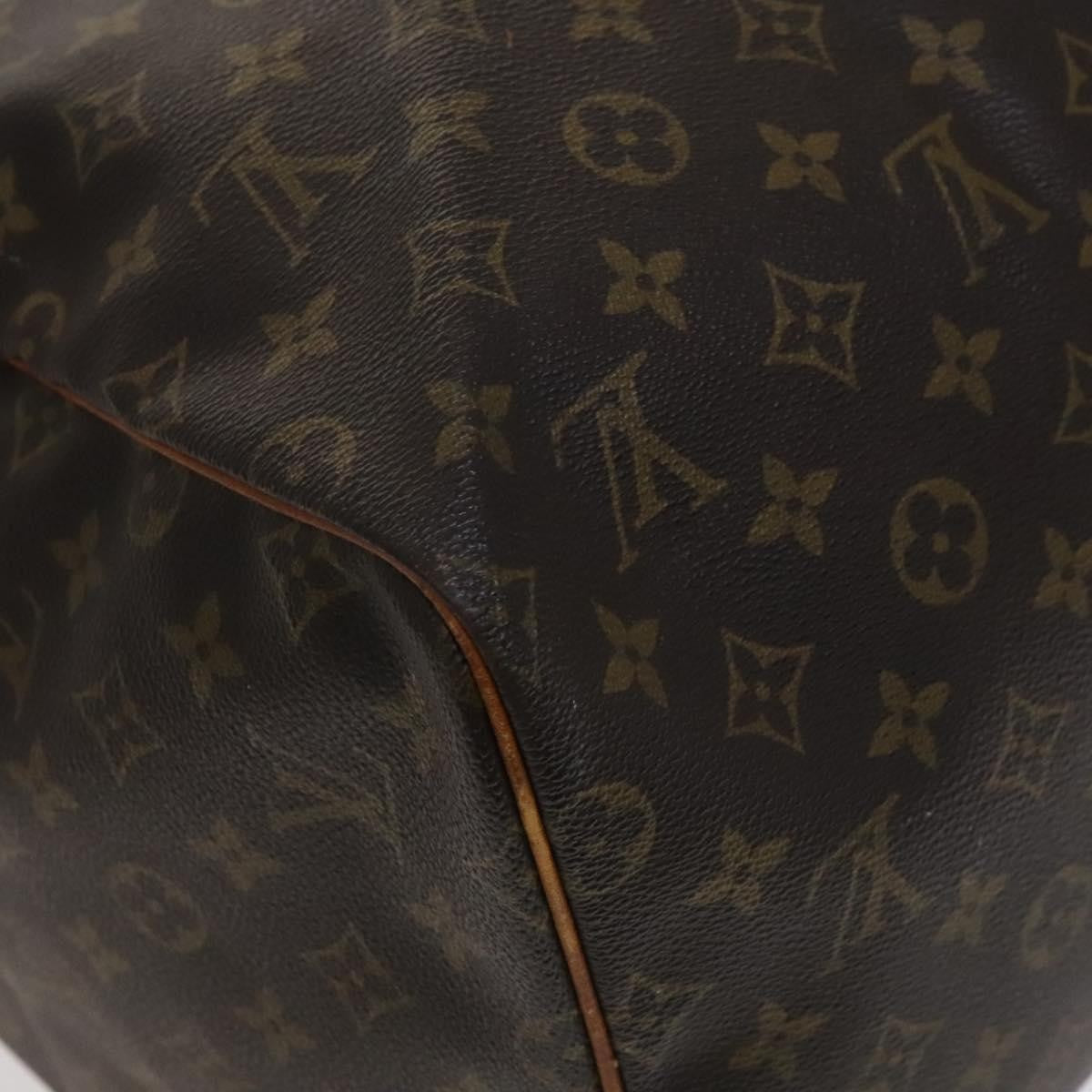 Louis Vuitton Keepall Bag Monogram Canvas Brown Canvas Bag (Pre-Owned)