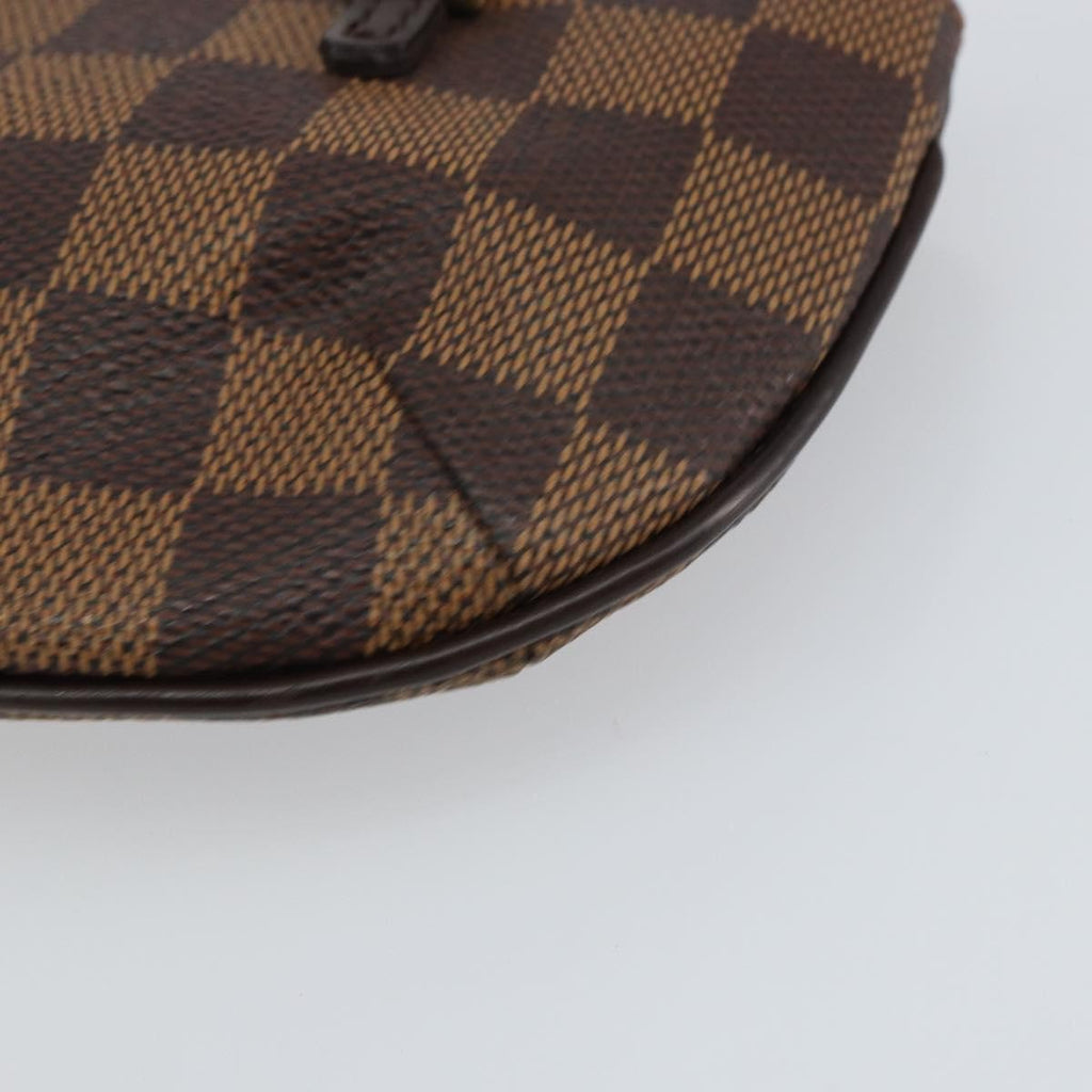 Louis Vuitton Manosque Pochette Damier Brown Canvas Clutche & Pouche Bag (Pre-Owned)