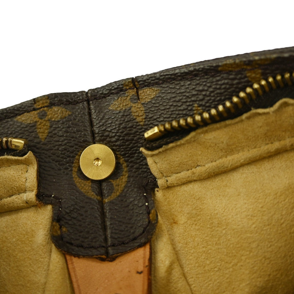 Louis Vuitton Monogram Looping Handbag Monogram Canvas Brown Canvas Shoulder Bag Bag (Pre-Owned)