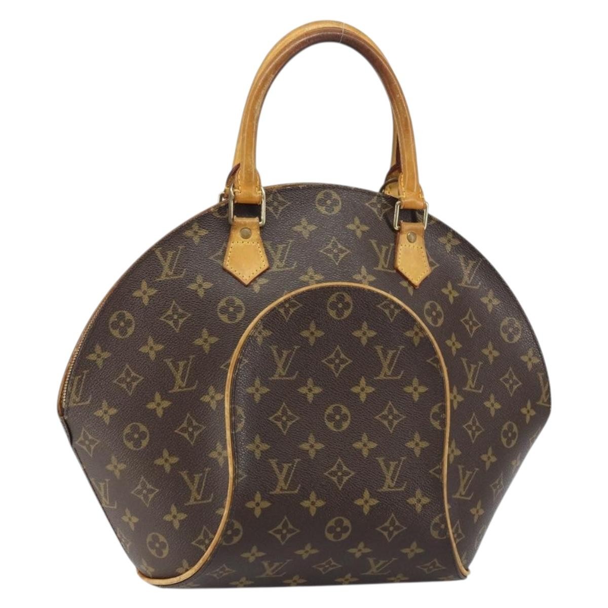 Louis Vuitton Ellipse Bag Monogram Canvas Brown Canvas Handbag (Pre-Owned)