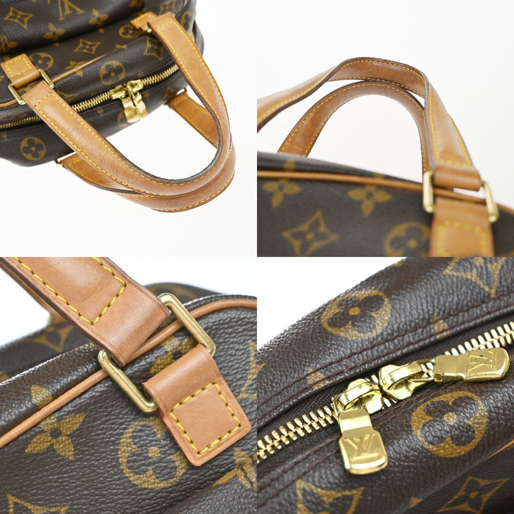 Louis Vuitton Excentri-Cite Handbag Monogram Canvas Brown Canvas Handbag (Pre-Owned)