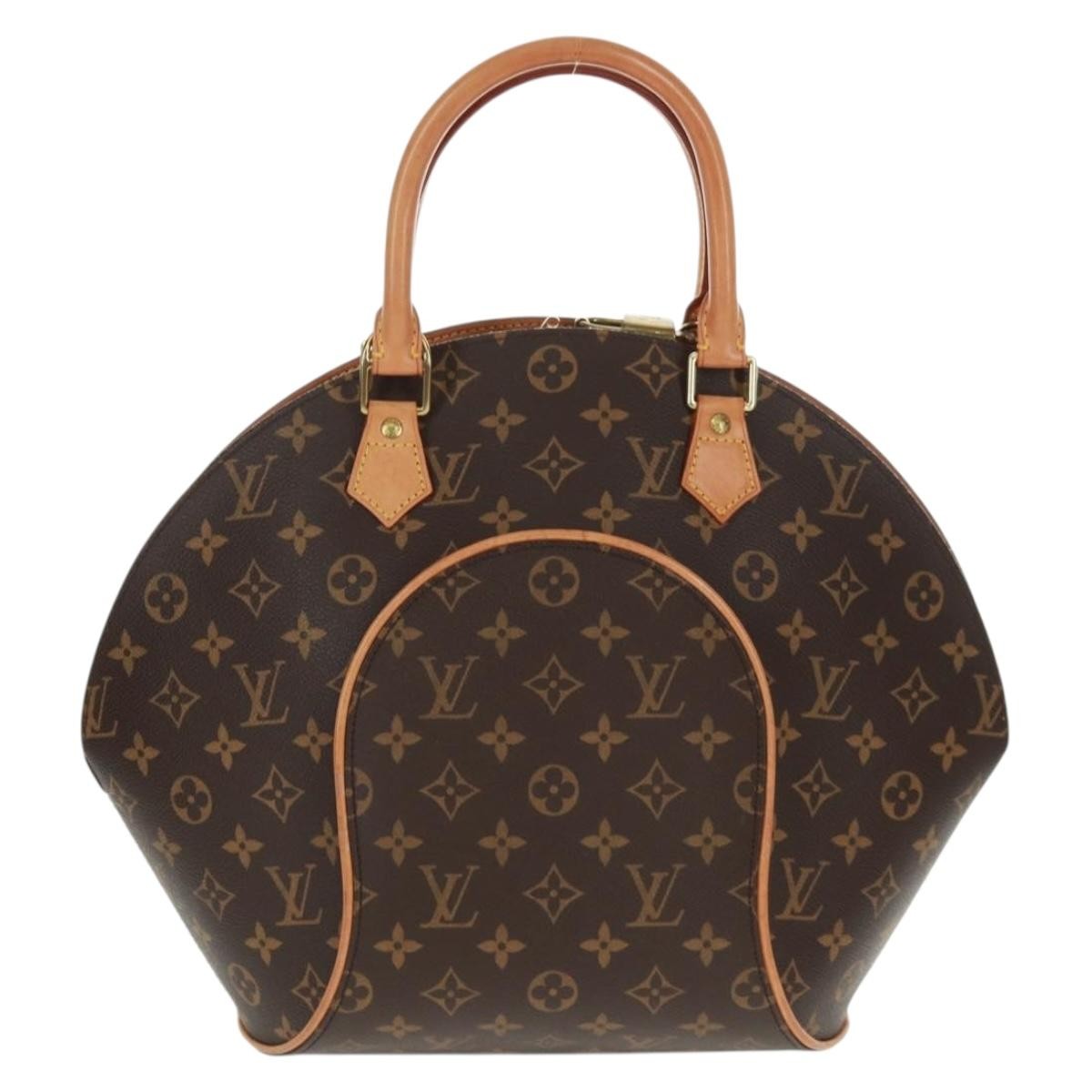 Louis Vuitton Ellipse Bag Monogram Canvas Brown Canvas Handbag (Pre-Owned)