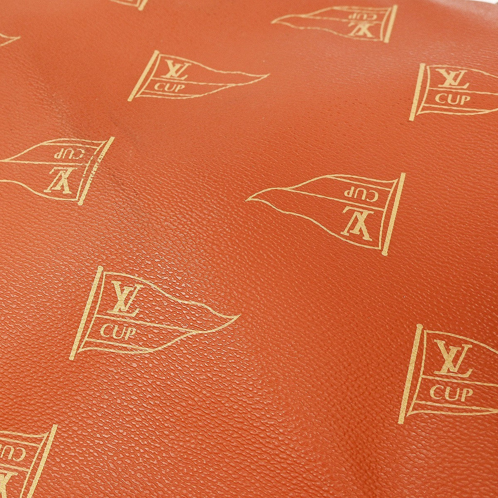 Louis Vuitton Cup Garment Cover Coated Canvas Red Canvas Travel Bag Bag (Pre-Owned)