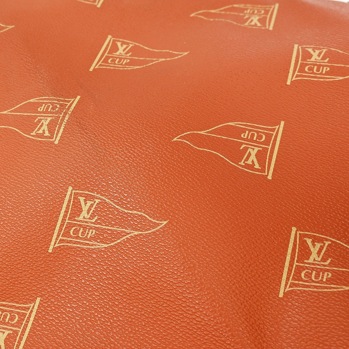 Louis Vuitton Cup Garment Cover Coated Canvas Red Canvas Travel Bag Bag (Pre-Owned)