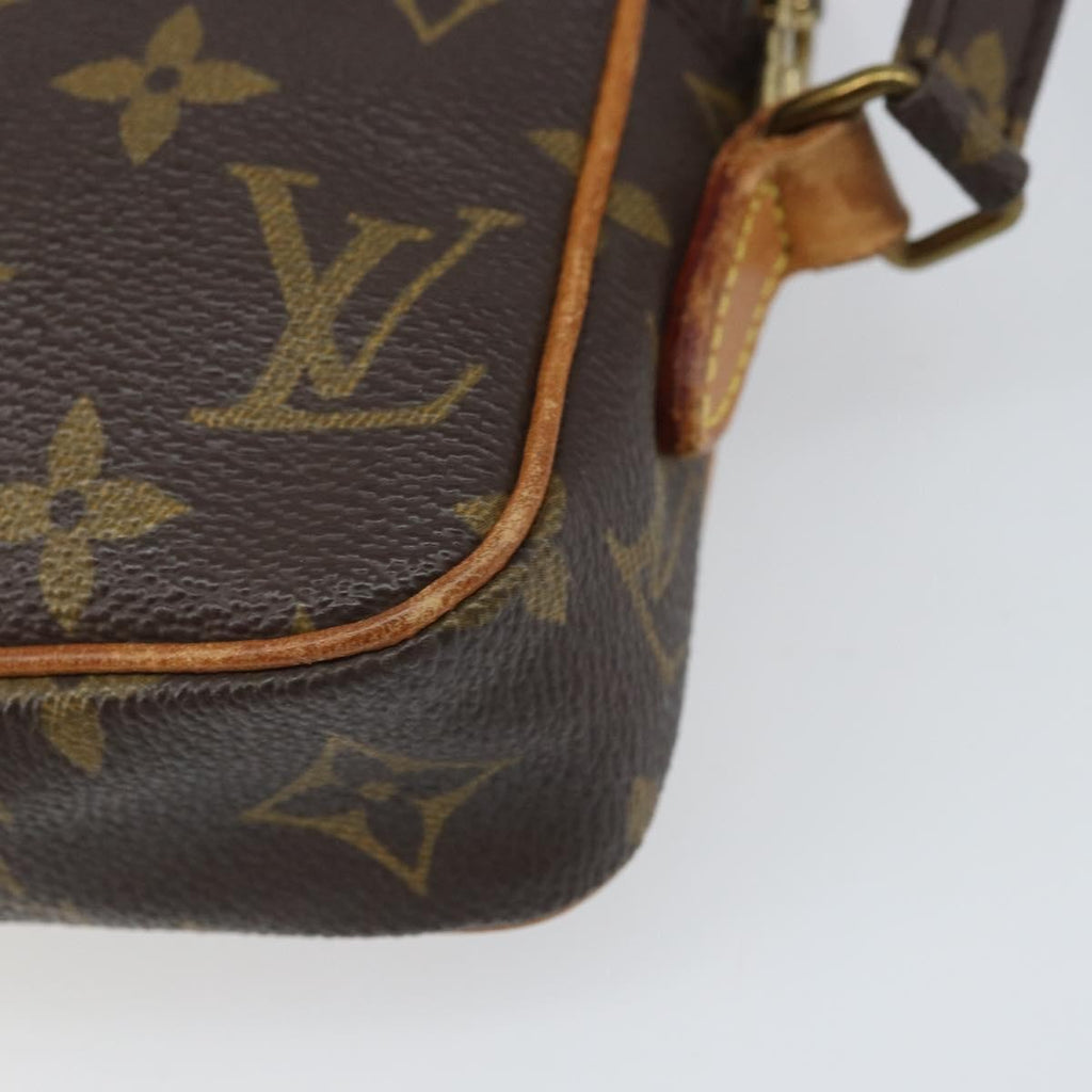 Louis Vuitton Danube Handbag Monogram Canvas Brown Canvas Shoulder Bag Bag (Pre-Owned)