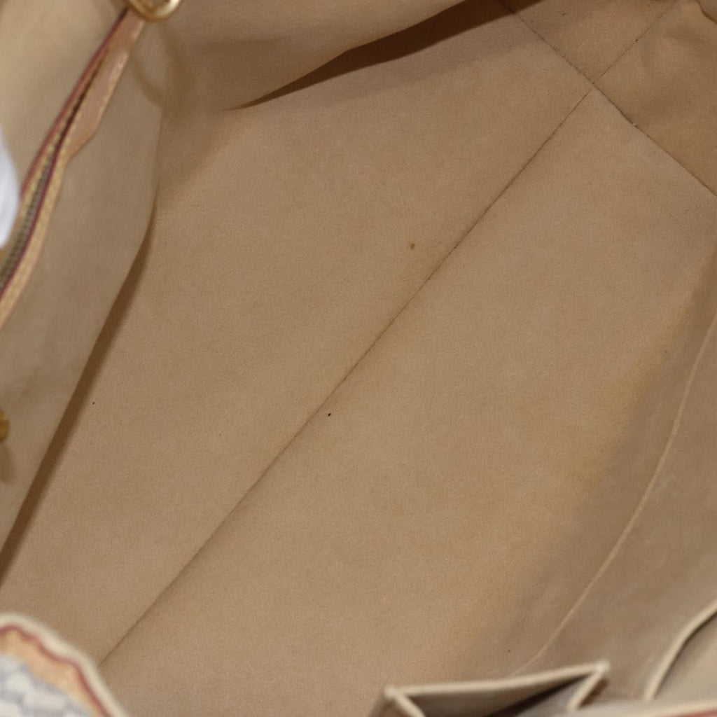 Louis Vuitton Hampstead Handbag Damier White Canvas Tote Bag Bag (Pre-Owned)