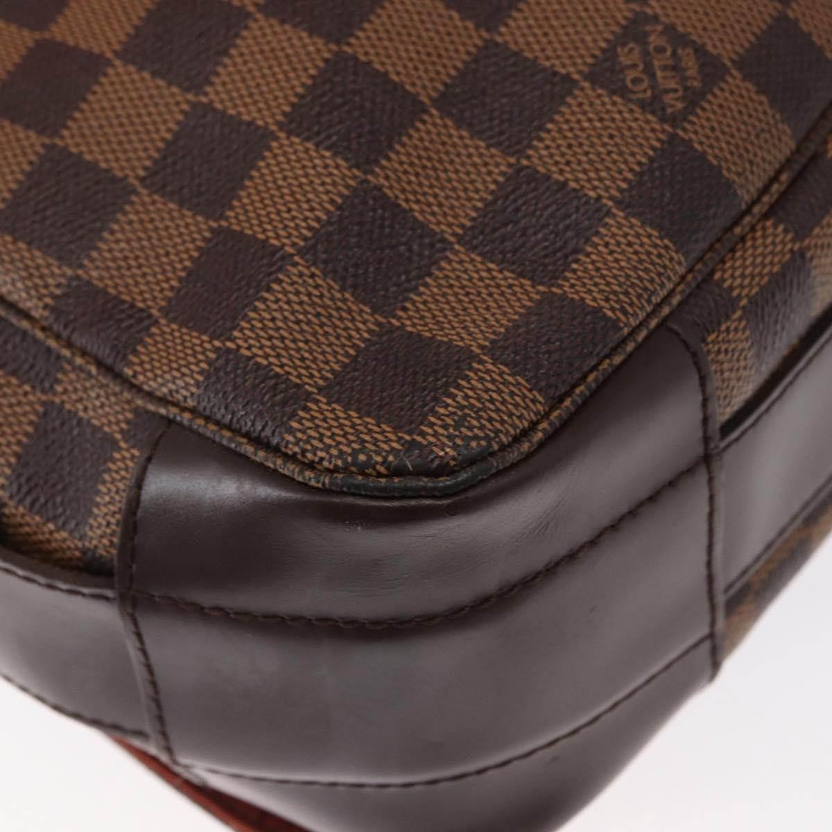 Louis Vuitton Bastille Bag Damier Brown Canvas Shoulder Bag Bag (Pre-Owned)