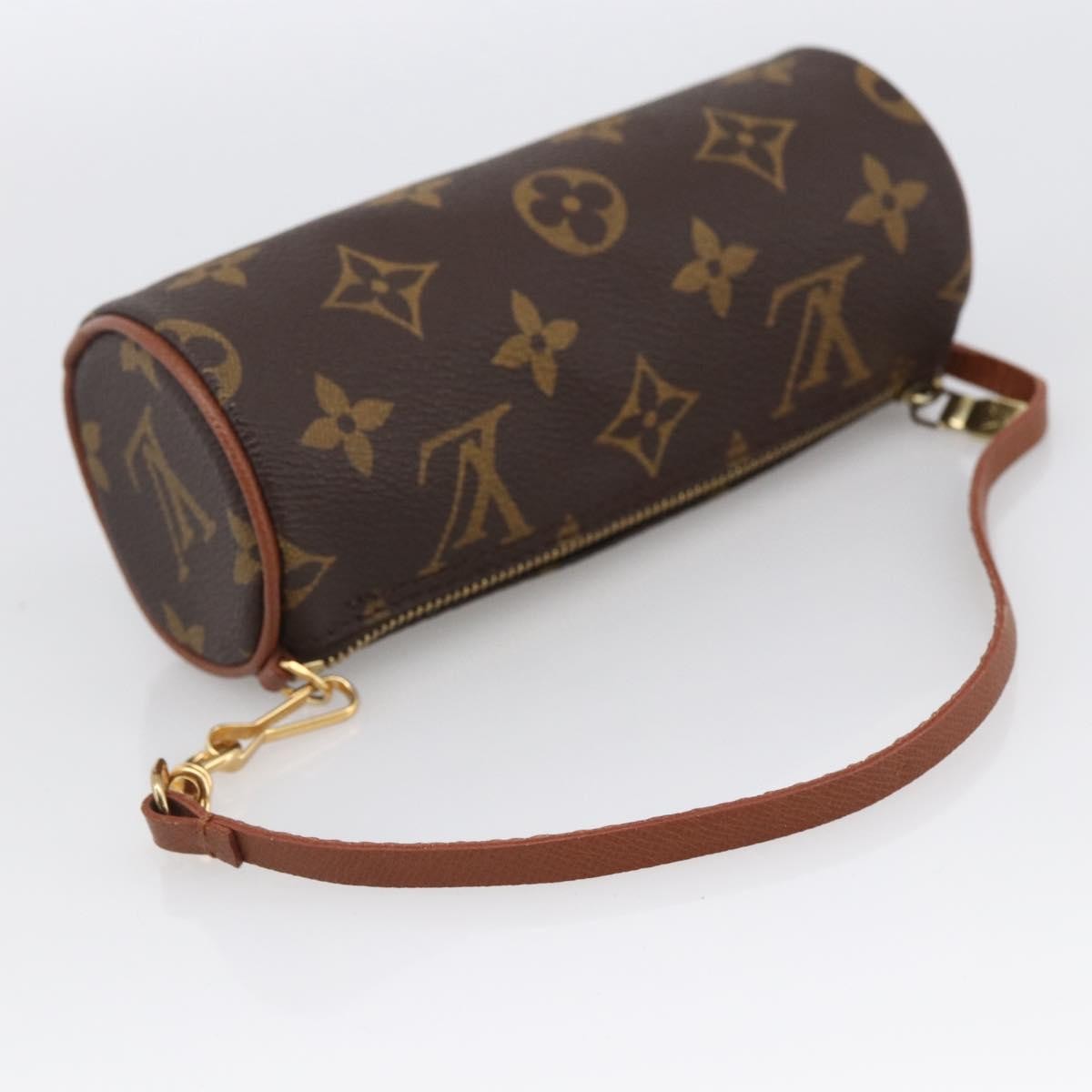 Louis Vuitton Papillon Pochette Monogram Canvas Brown Canvas Clutche & Pouche Bag (Pre-Owned)