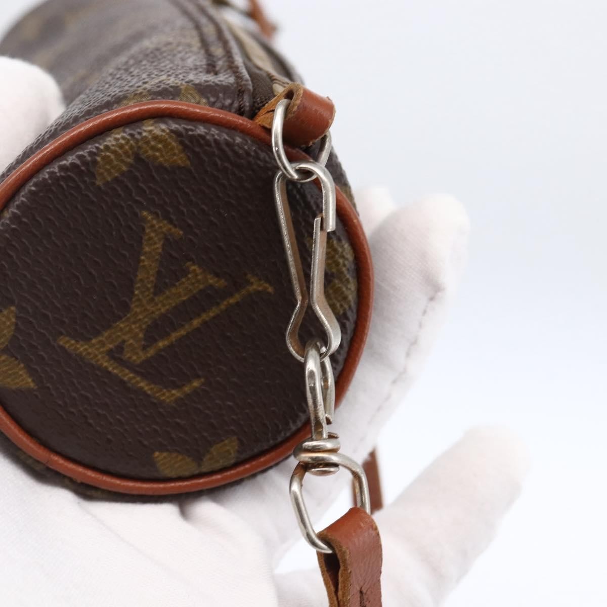 Louis Vuitton Papillon Pochette Monogram Canvas Brown Canvas Clutche & Pouche Bag (Pre-Owned)