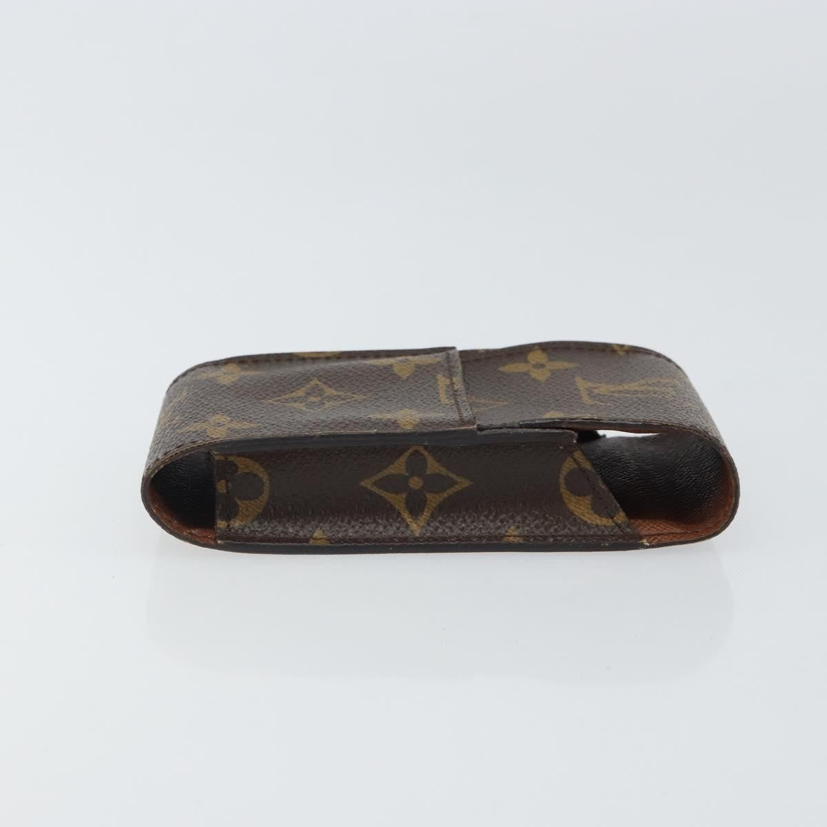 Louis Vuitton Etui Cigarette Case Monogram Canvas Brown Canvas Wallets Accessory (Pre-Owned)