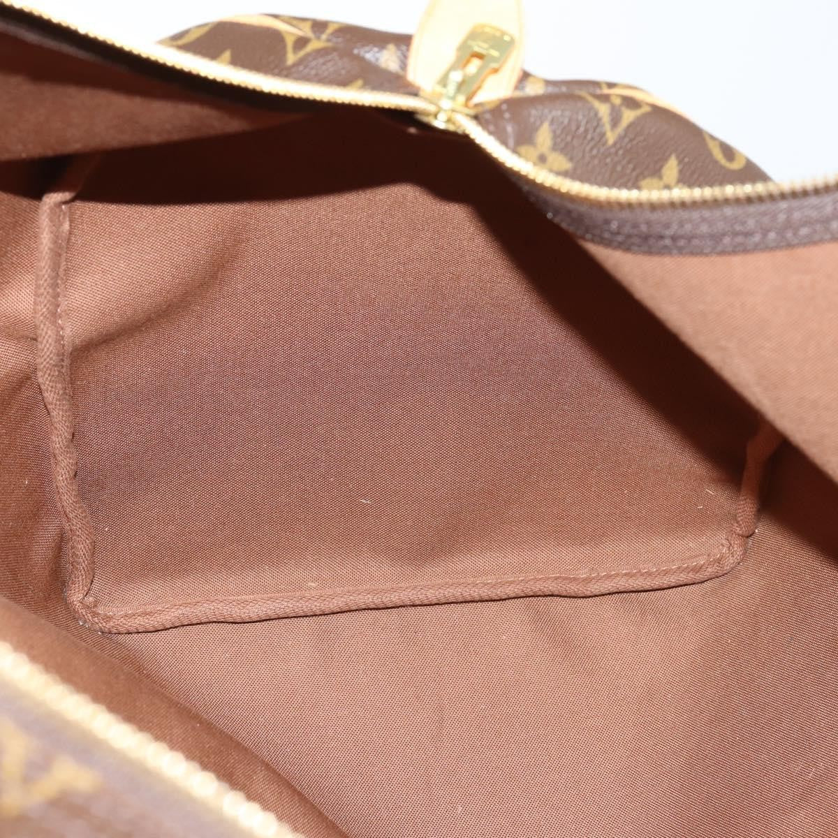 Louis Vuitton Keepall Bandouliere Bag Monogram Canvas Brown Canvas Bag (Pre-Owned)